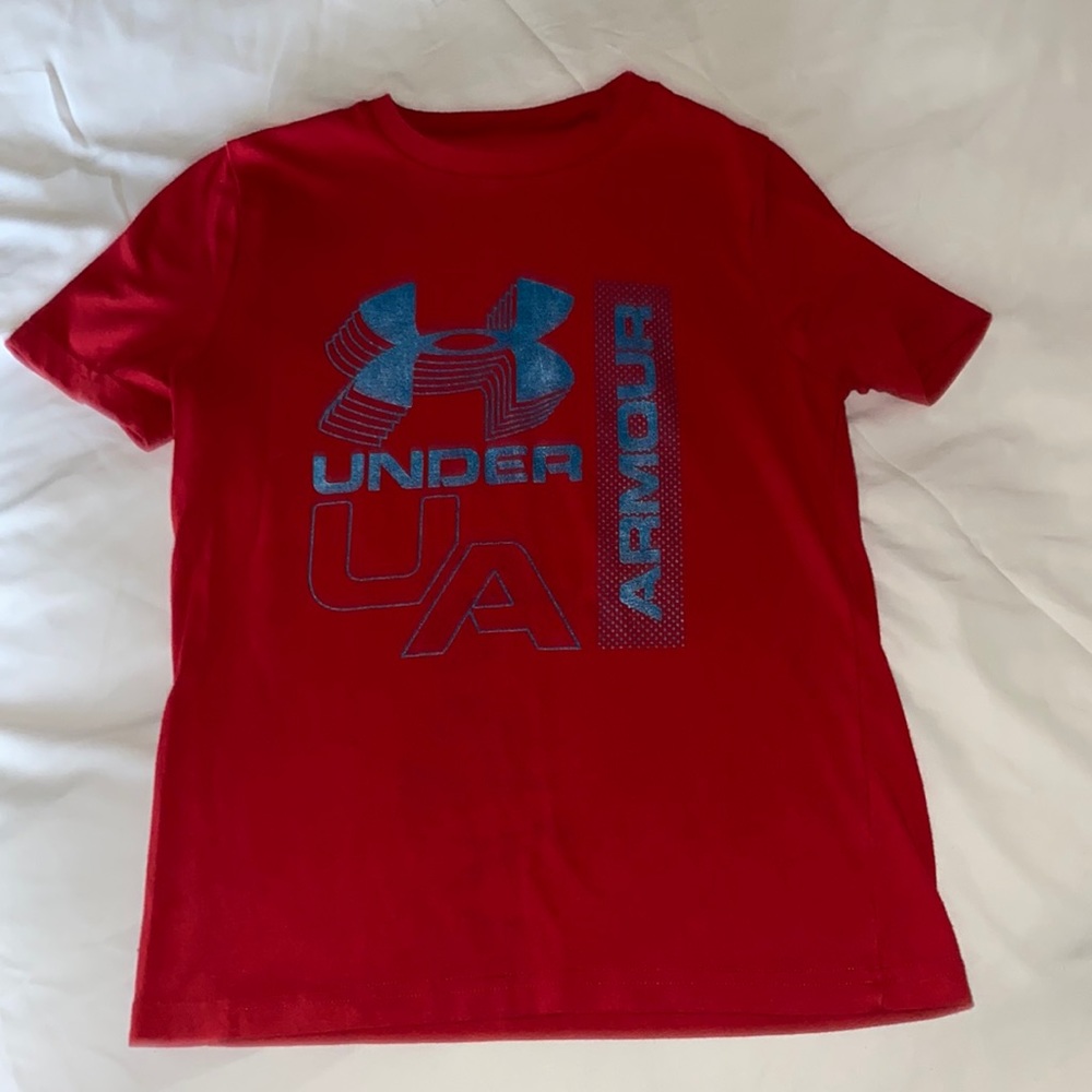 Boys under armor shirt